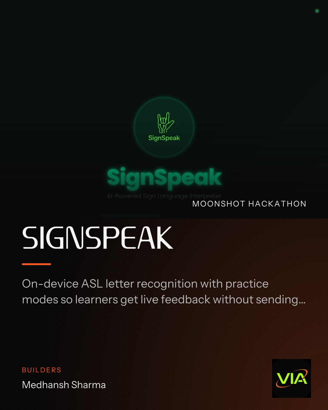 SIGNSPEAK